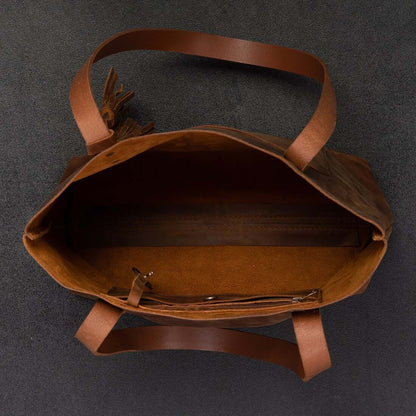 Handmade Leather Ladies Handbag